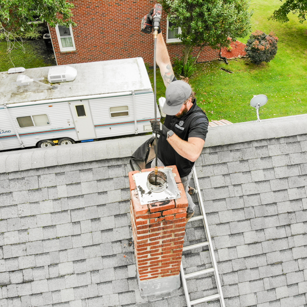 chimney sweeping